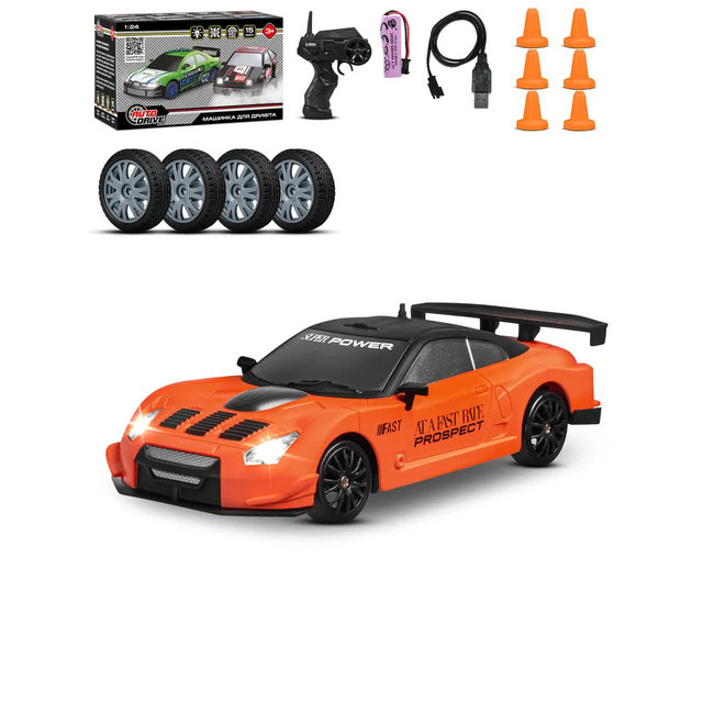 Название: Автомобиль РУ AUTODRIVE 1:24, Артикул: JB0405321 4 КАНАЛА/СВЕТ, Цена: 2 699