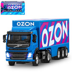 Название: Металлическая коллекционная модель грузовика Volvo FM Ozon, Артикул: JB1251739 СВЕТ/ЗВУК, Цена: 2 899