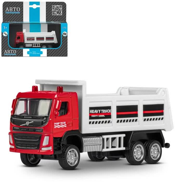 Название: Металлическая инерционная модель Volvo FM «Грузовик» в масштабе 1:72, Артикул: JB1251645 ИНЕРЦИЯ, Цена: 699