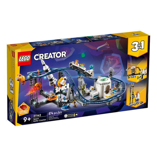 Название: LEGO Creator - космические американские горки, Артикул: 31142, Цена: 19 399