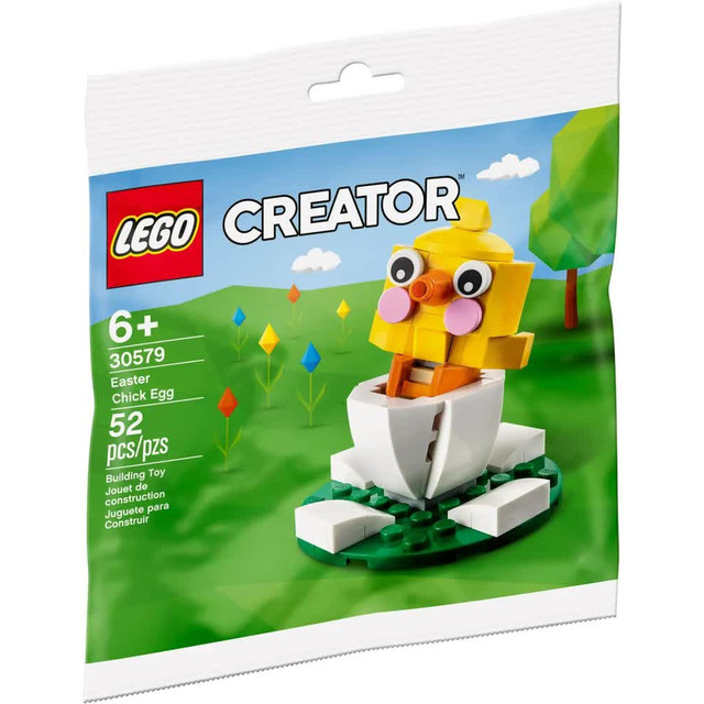 Название: КОНСТРУКТОР LEGO CREATOR ВЕСЕЛАЯ РАСКРАСКА ЦЫПЛЕНКА НА ПАСХАЛЬНОМ ЯЙЦЕ, Артикул: 30690, Цена: 799