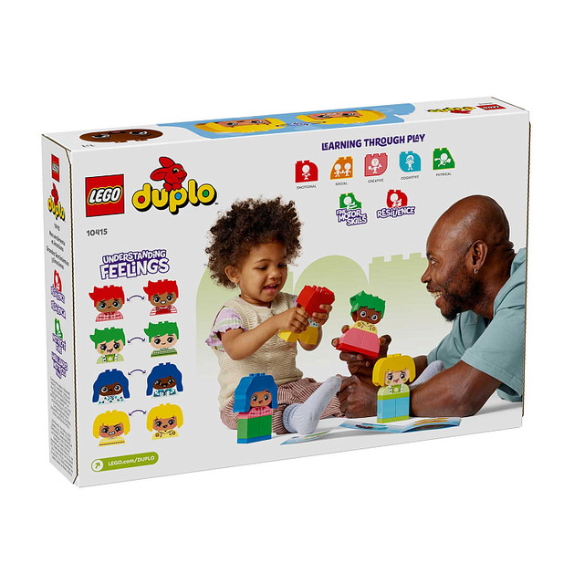 Название: КОНСТРУКТОР LEGO DUPLO БОЛЬШИЕ ЧУВСТВА И ЭМОЦИИ, Артикул: 10415, Цена: 4 299