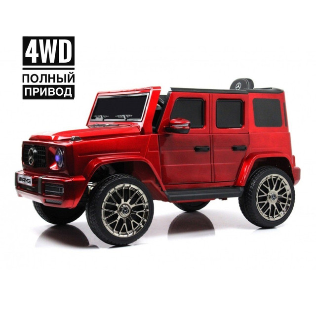 Название: Детский электромобиль Mercedes-AMG G63 4WD, Артикул: G333GG КРАСНЫЙ, Цена: 21 990