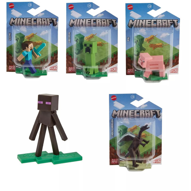 Название: Официальная коллекционная мини-фигурка Minecraft, Артикул: HJF78/HJF79, Цена: 399