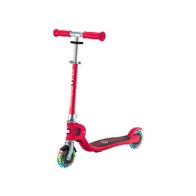 Название: САМОКАТ GLOBBER FLOW FOLDABLE JUNIOR LIGHTS, Артикул: 870-102 КРАСНЫЙ, Цена: 11 900