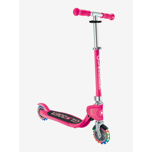 Название: САМОКАТ GLOBBER FLOW FOLDABLE JUNIOR LIGHTS, Артикул: 870-110 РОЗОВЫЙ, Цена: 11 900