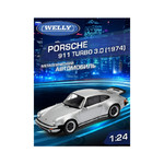 Название: Детская металлическая машинка 1974 Porsche 911 Turbo 3.0, Артикул: WL 24043W серия МУВ, Цена: 3 499