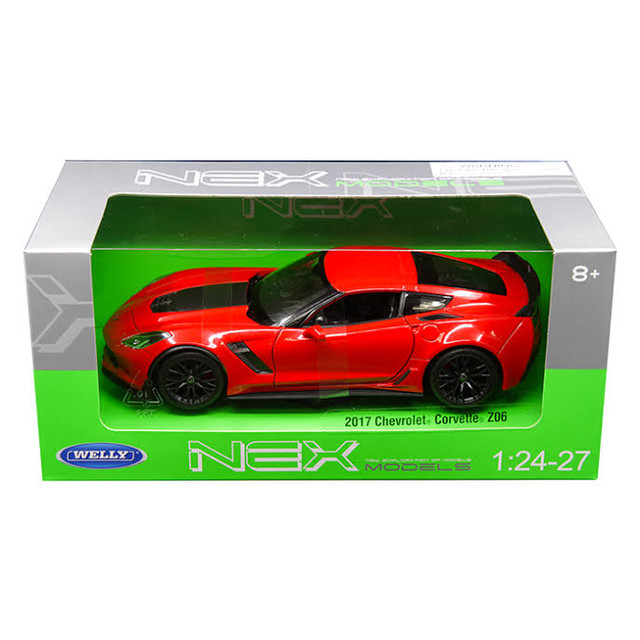 Название: Детская металлическая машинка 2017 Chevrolet Corvette Z06, Артикул: WL 24085W серия МУВ, Цена: 2 999