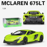 Название: Детская металлическая машинка McLaren 675LT Coupe (Макларен 675 ЛТ), Артикул: WL 24089W серия МУВ, Цена: 3 299