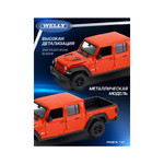 Название: Детская металлическая машинка 2020 Jeep Gladiator (Джип Гладиатор), Артикул: WL 24103W серия МУВ, Цена: 2 999