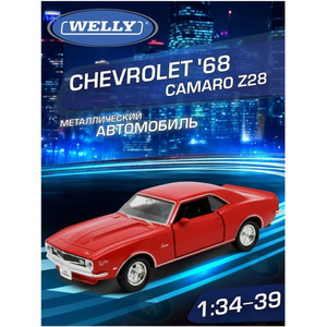 Детская металлическая машинка 1968 Chevrolet Camaro Z28 (Шевроле Камаро)