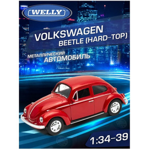 Детская металлическая машинка  Volkswagen Beetle / Фольксваген Жук